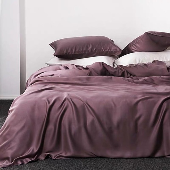 3pc solid TENCEL Duvet Cover Set - Picture 1 of 2
